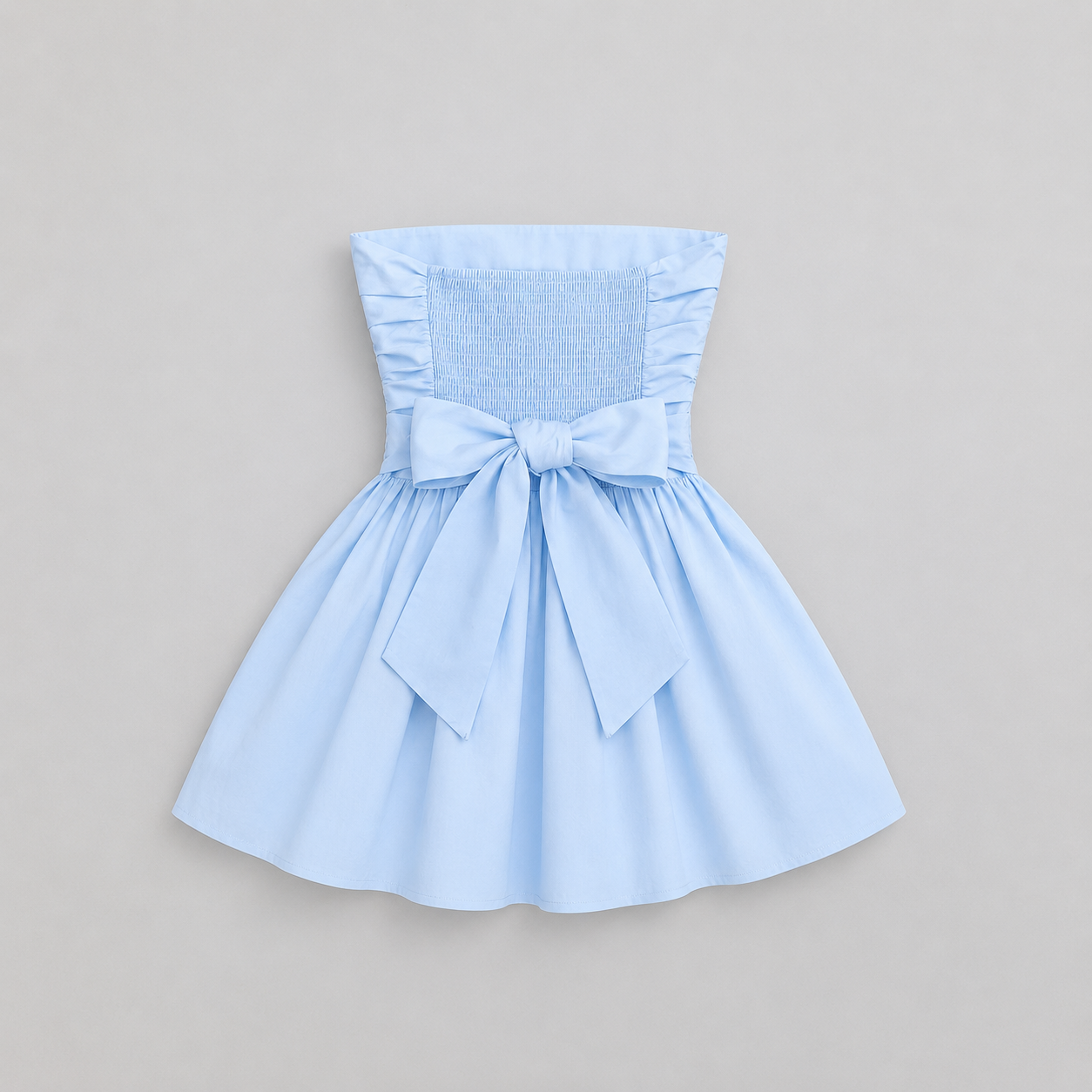 Vestido Valentina Celeste bebe